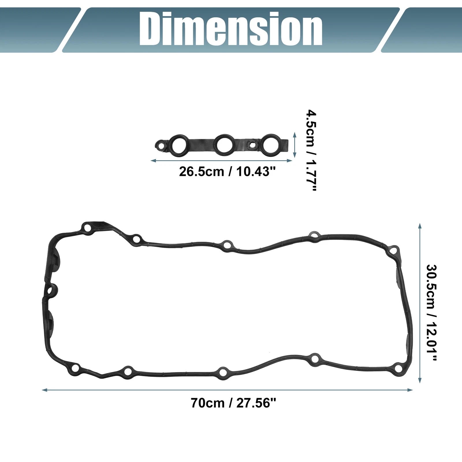 Valve Cover Gasket Set for BMW 320i and 323Ci (2000–2002)