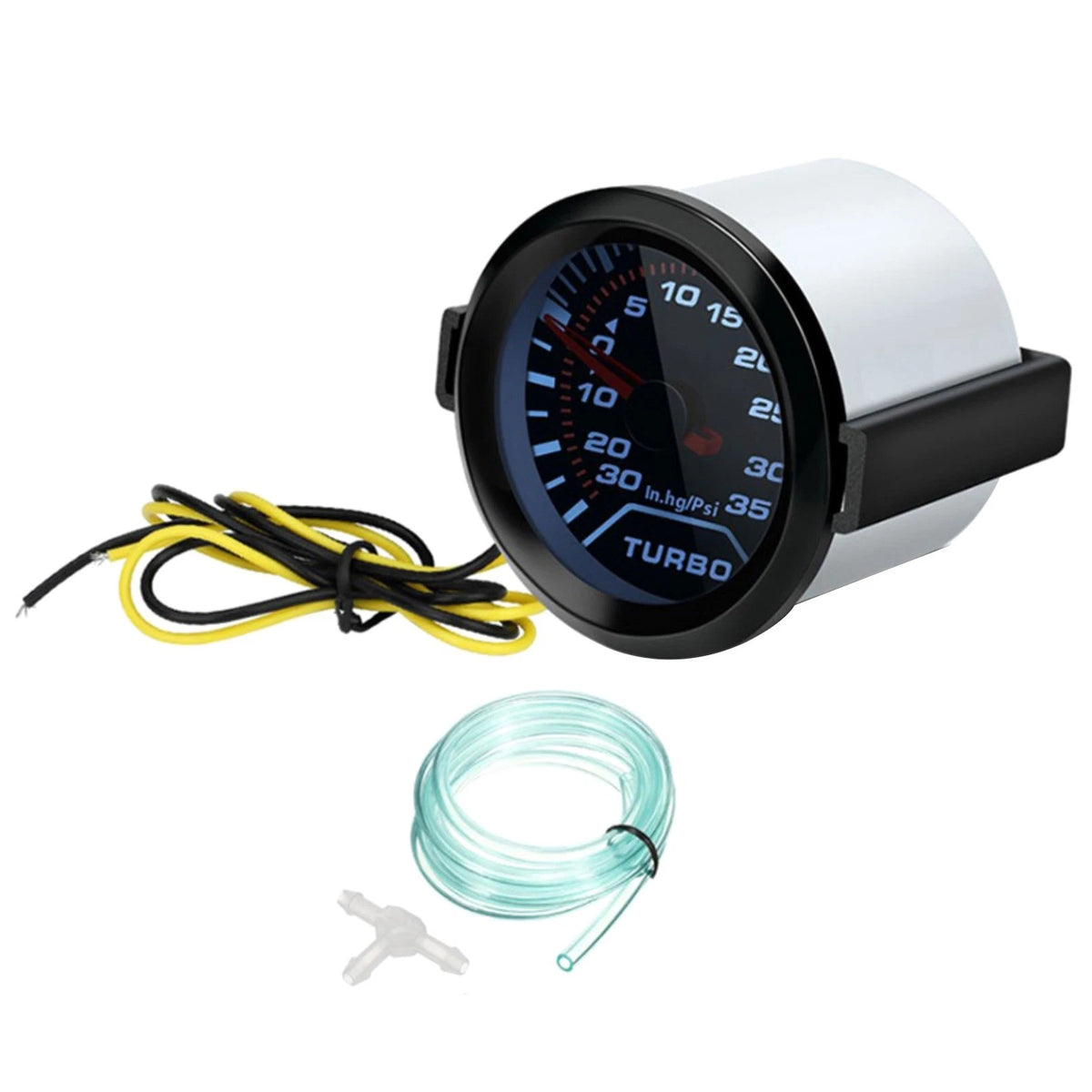 2" Turbo Boost Gauge for Universal Vehicles (0-35 PSI, LED Display)