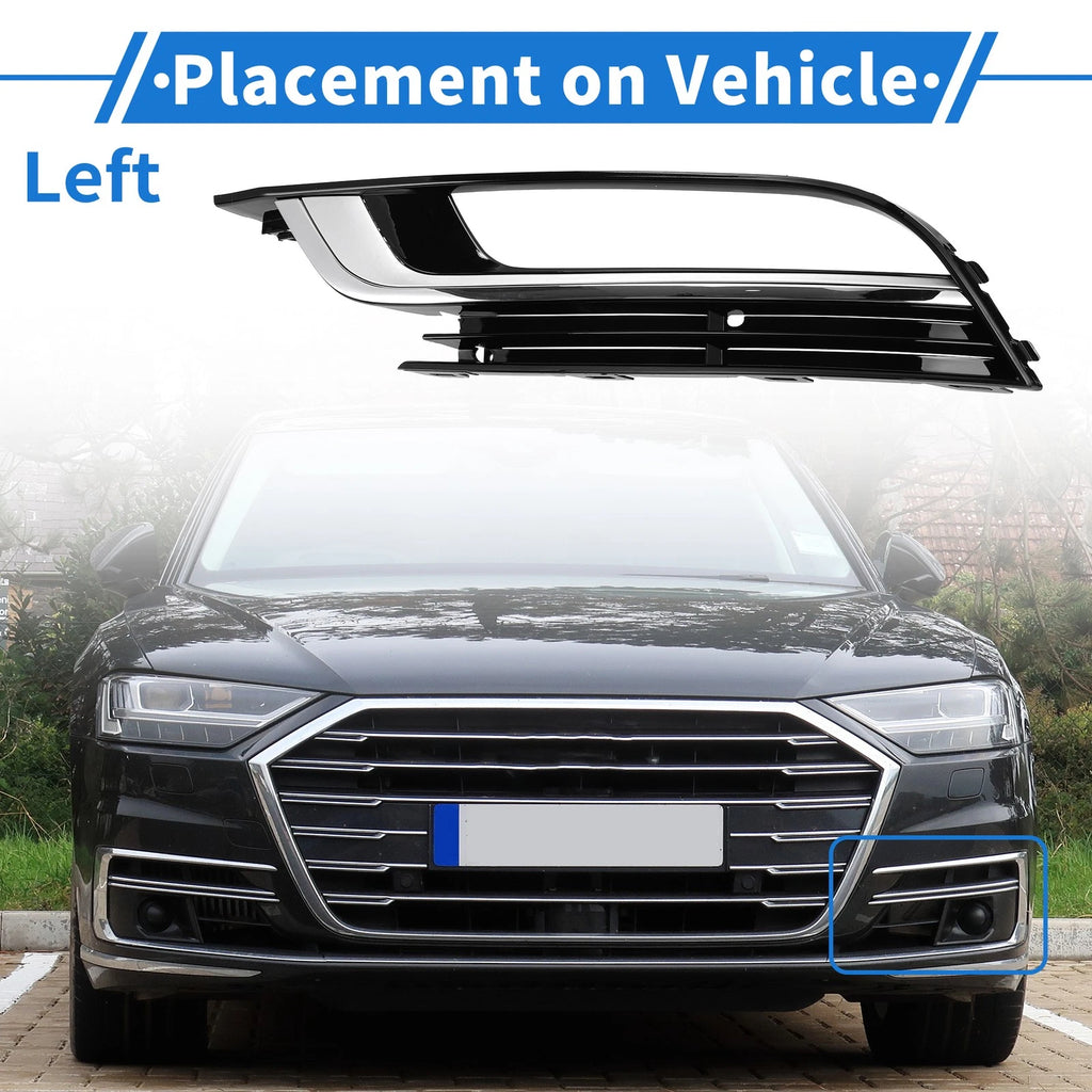 Front Left Fog Light Grill Replacement for Volkswagen CC (2013–2016)