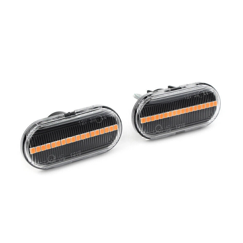 Dynamic Clear LED Side Marker Light for Smart Fortwo W453 C453 (2014–2023)