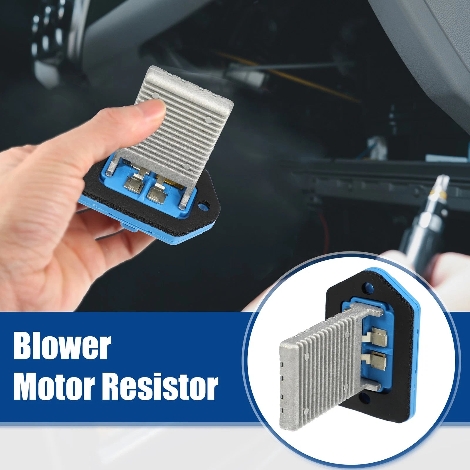 Blower Motor Resistor Replacement for Hyundai Black (2007–2010)