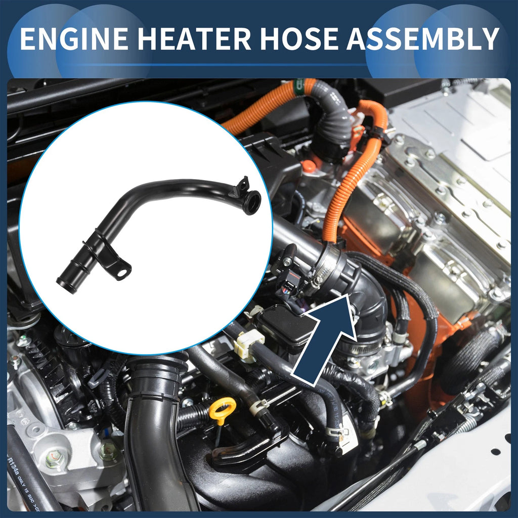 Engine Heater Hose Assembly Replacement for Dodge Caravan 3.3L (2001–2007) Metal