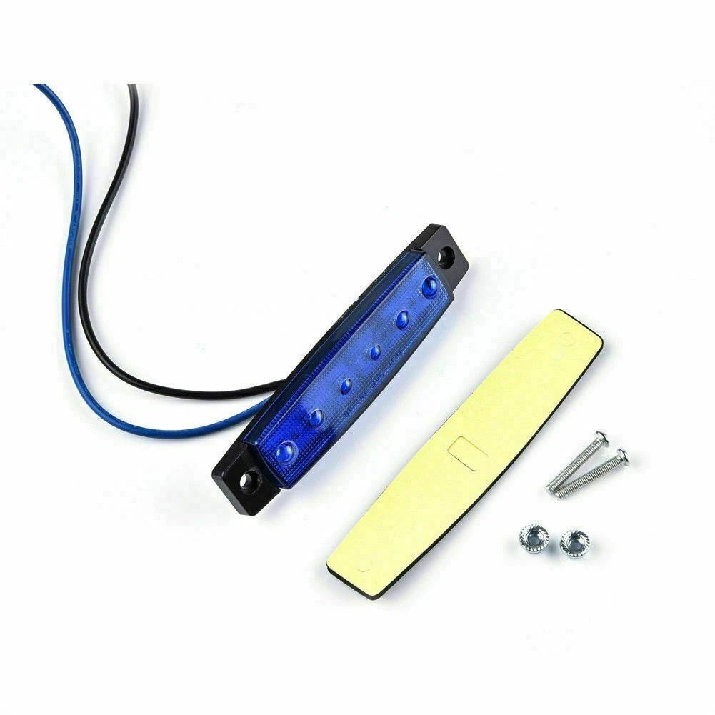 12 Pcs LED Courtesy Lights for Marine Boat (Waterproof)