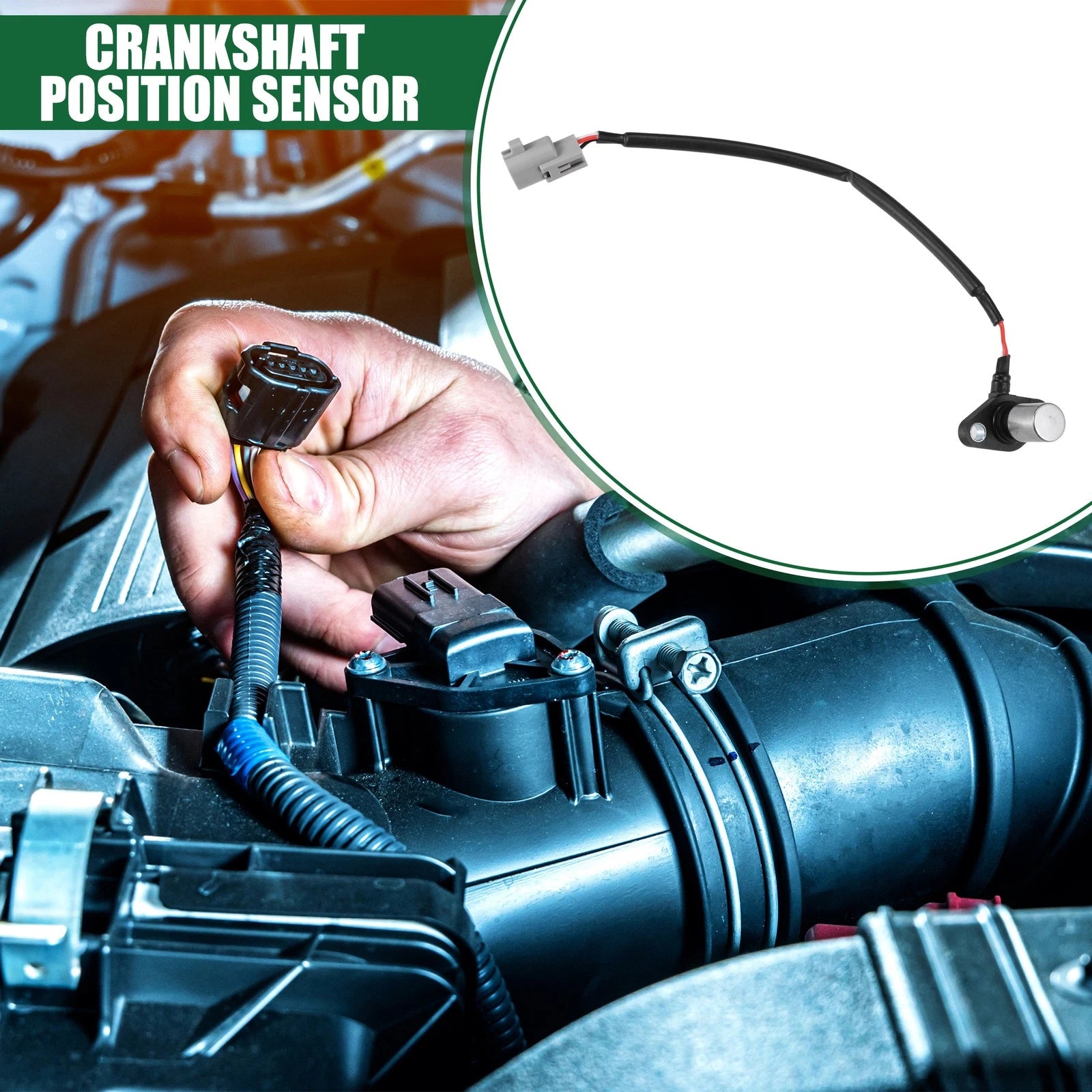 Engine Crankshaft Position Sensor for Toyota Land Cruiser (2008–2021)