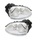 Headlights for VW Rabbit Jetta (2005–2009) Chrome LH+RH Clear Halogen
