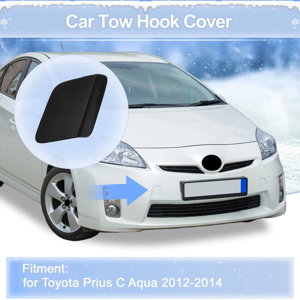 Tow Hook Cover Cap Right Front Replacement for Toyota Prius (2004–2009)