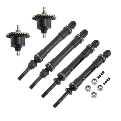 Drive Shafts + Gear Differential for Traxxas Slash 4x4 VXL (2010–2019)