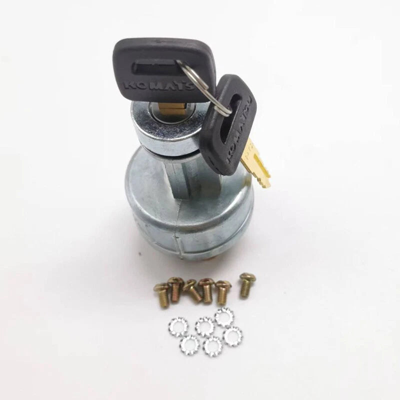 Key Ignition Switch for Komatsu PC100-6 PC120-6 PC200-7 (1990–2005)