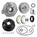 Rear Brake Drum Hub Plate Cover Shoes Bearing Seals for Honda Rancher 420 (2007–2023)