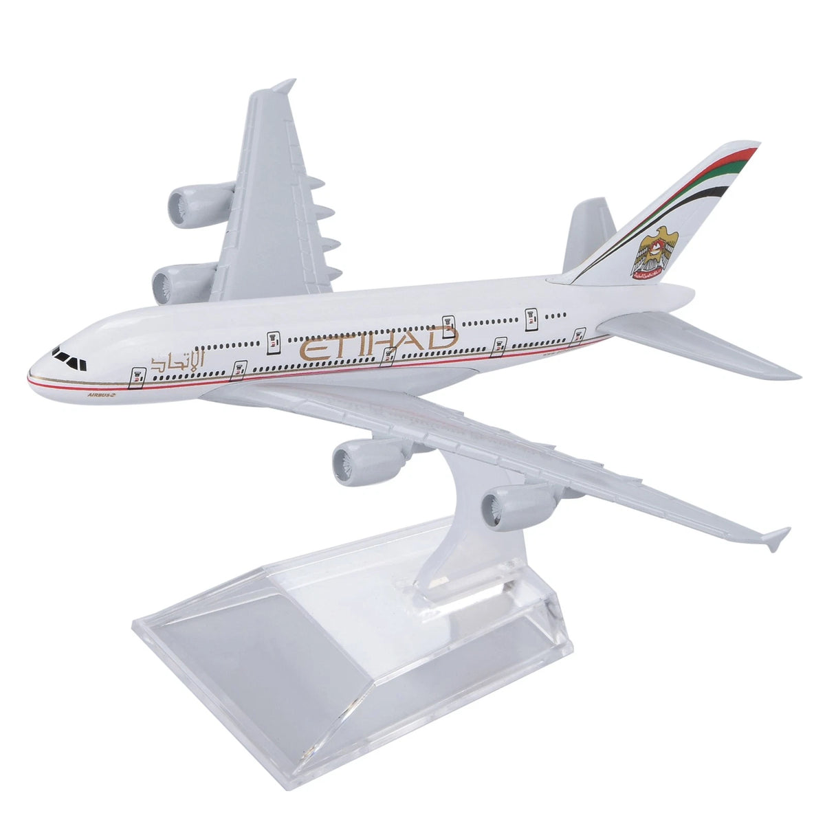 Diecast Aircraft Model for A380 Etihad Airways (1/400 Scale)