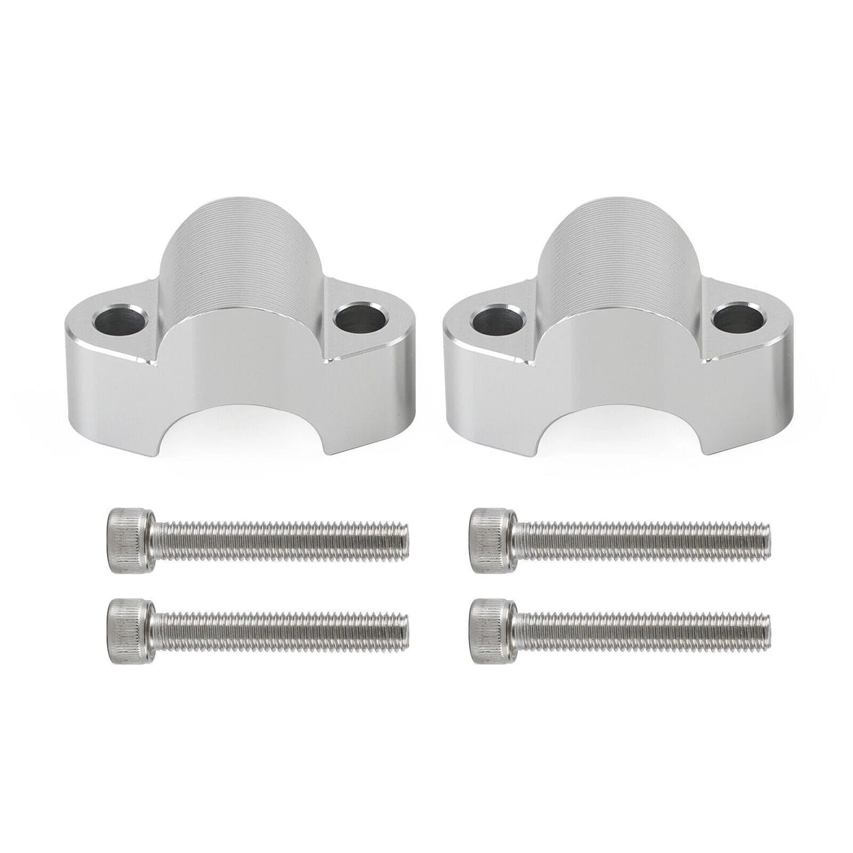 CNC Silver Handle Bar Clamp Riser for CF-Moto CF800MT (2021–2022)