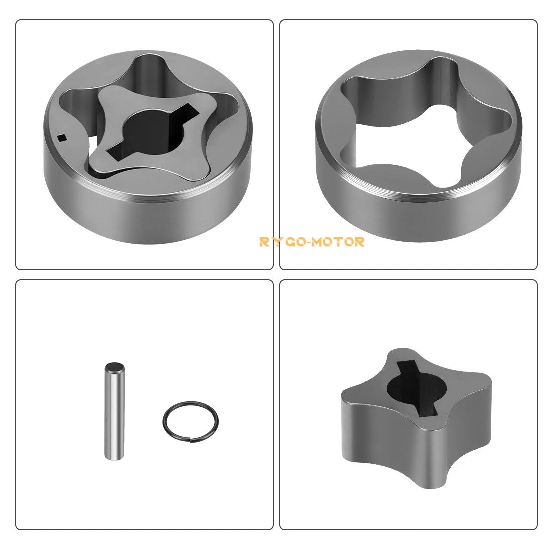Oil Pump Rotor Set for Yamaha YZ250F WR250F (2001–2013) 5NL-13320-00-00