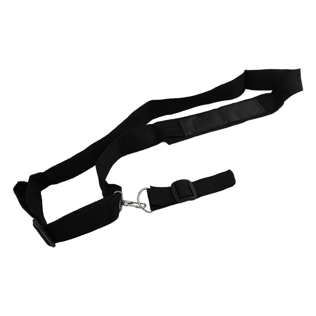 Black Padded Shoulder Strap for
