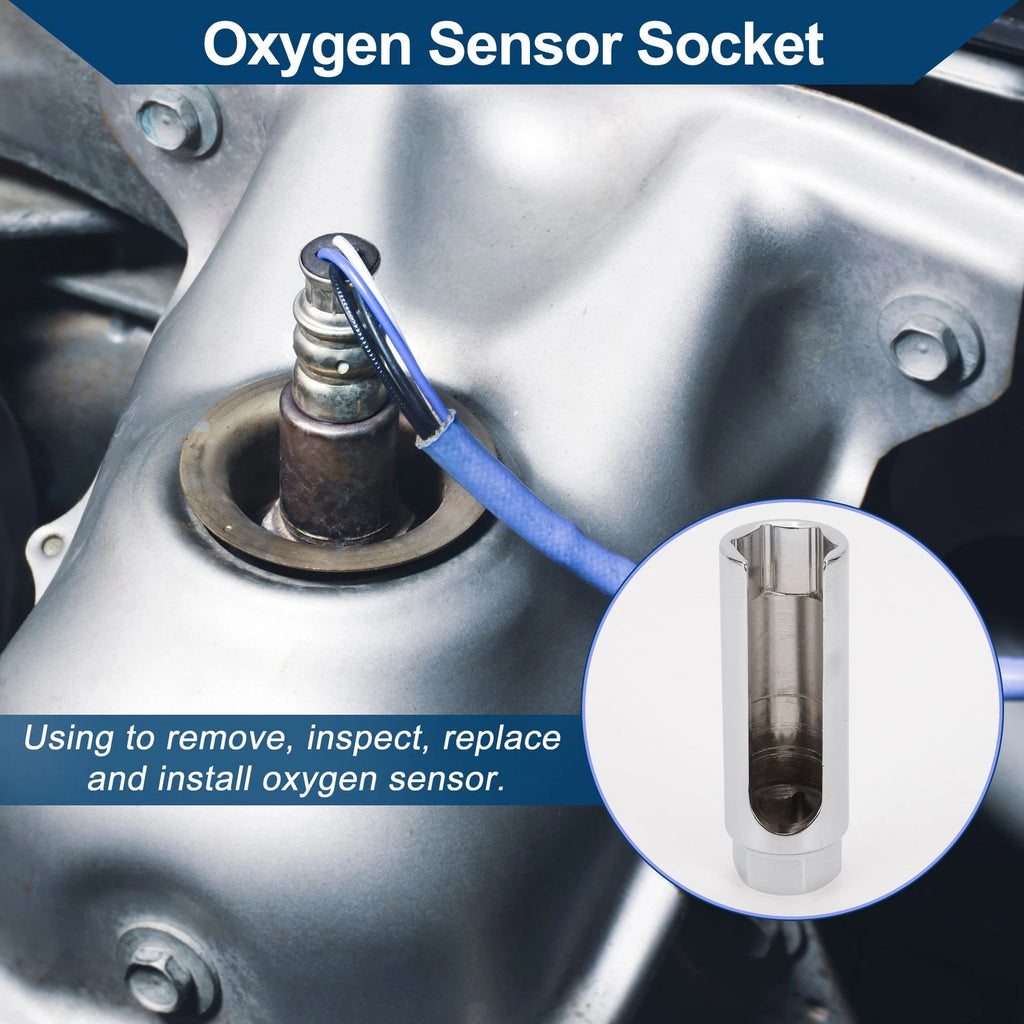 Oxygen Sensor Socket 22mm for Universal Vehicles (1/2 inch, 6 Point)