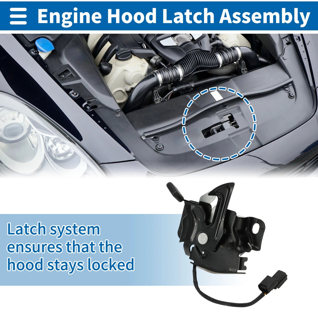 Hood Latch Assembly Replacement for Honda Odyssey (2009–2014)
