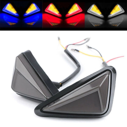 2X LED Turn Signal Lights for Motorcycle (Universal Fit)