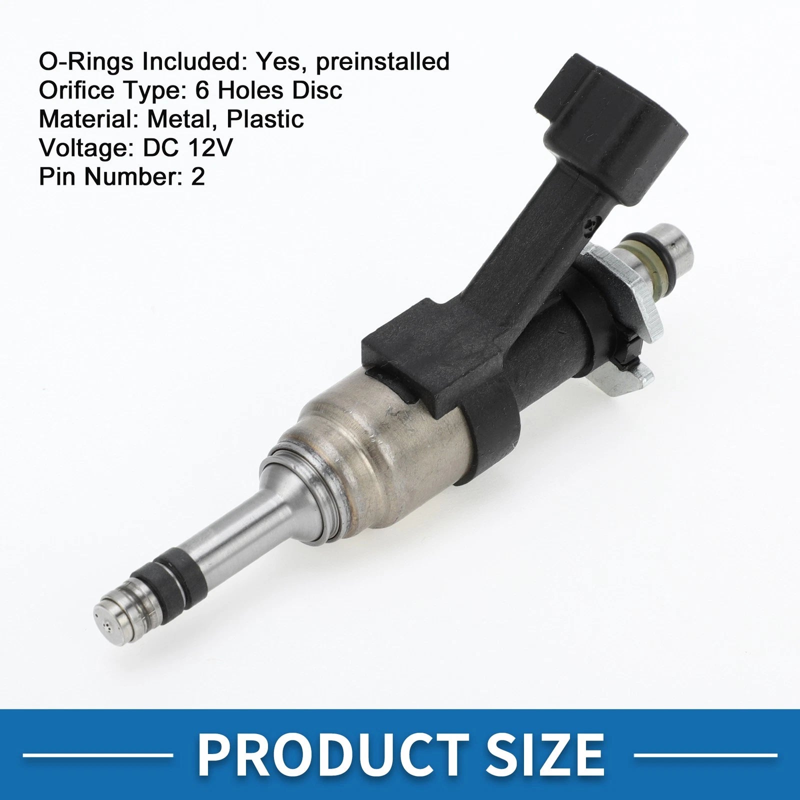 Fuel Injector Replacement for Chevrolet Camaro 2016–2020 6.2L 1 Pc