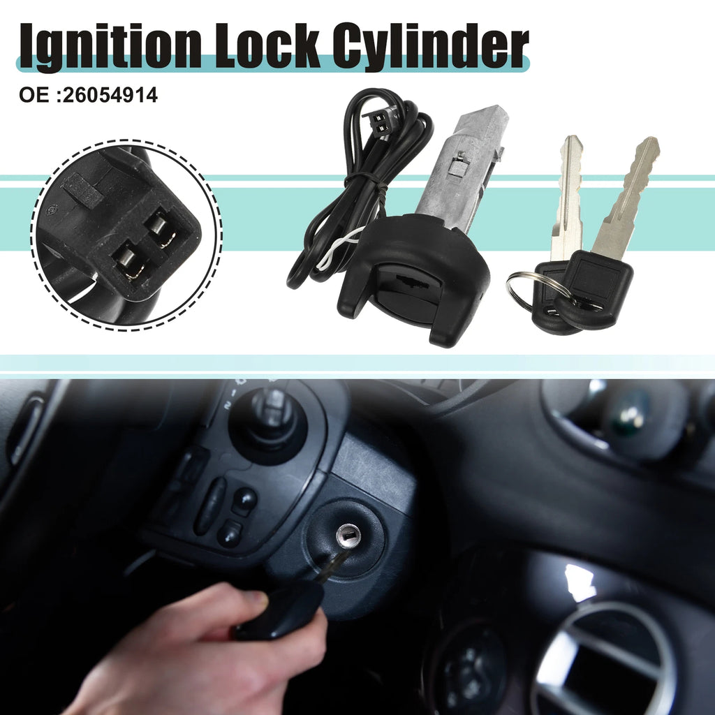 Ignition Switch Cylinder Lock Assembly for Buick Century (1997–2005) 26054914
