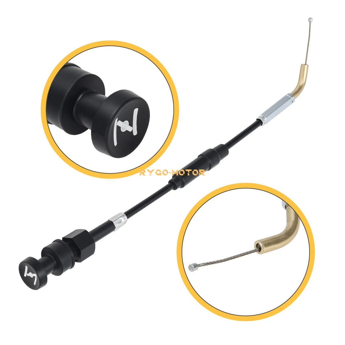 Starter Choke Cable for Yamaha Breeze 125 YFA-1 (1989–2004) 3FA-26331-02-00