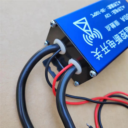 12V Remote Car Battery Disconnect Isolator Cut Off Switch for Universal Models
