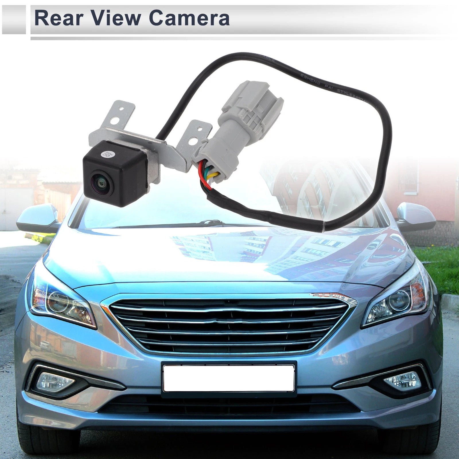 Rear View Camera Backup Reverse Camera 120-180 Degree for Hyundai Sonata (2011–2014)