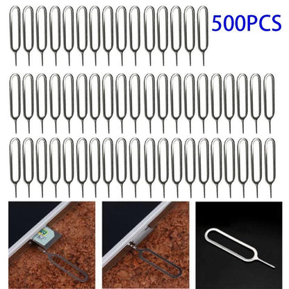 500X SIM Card Tray Ejector Pin Tools for iPhone & Smartphones