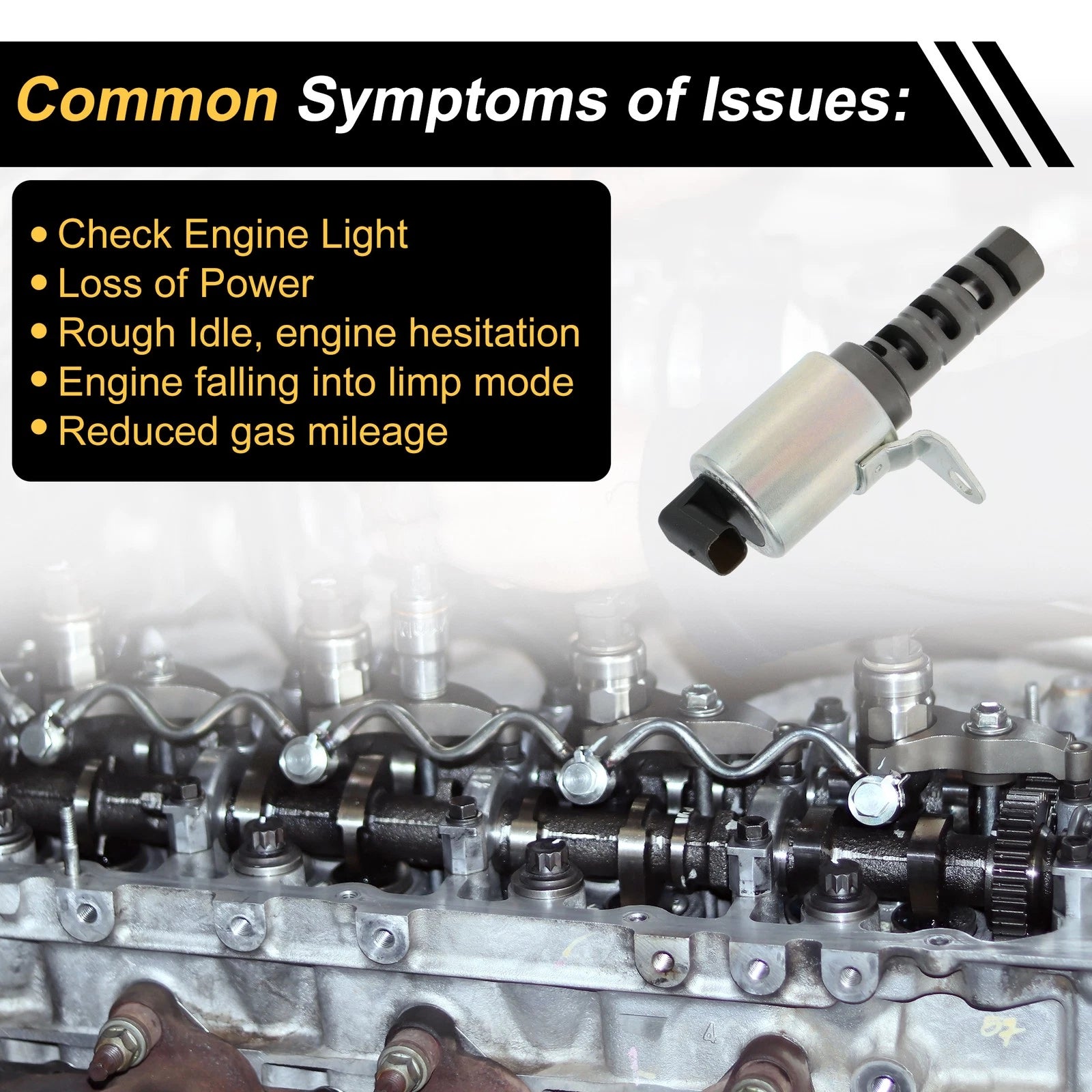 Variable Valve Timing VVT Solenoid for Ford Galaxy (2010–2015) Replacement