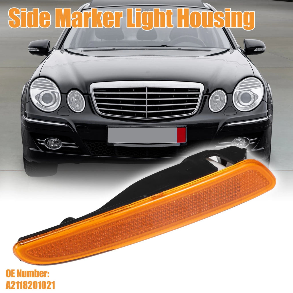 Car Side Marker Light Housing for Mercedes-Benz E320 2007-2009 Left