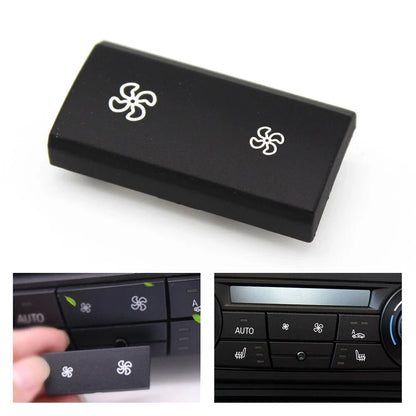 A/C Fan Switch Button Cover for BMW X5 X6 E70 E71 (2008–2013)