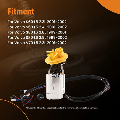 Fuel Pump Module w/ Sender for Volvo S60 V70 (2001–2002) 30645538