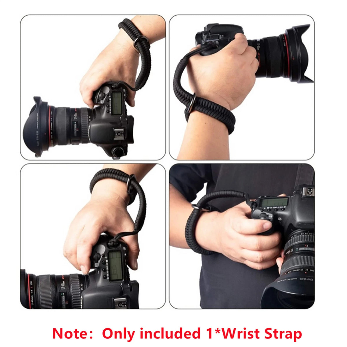 Camera Hand Wrist Strap for Canon, Nikon, Sony (35cm)