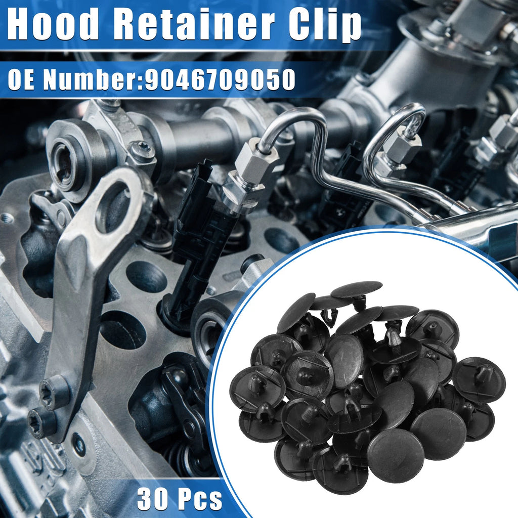 Hood Retainer Clips Replacement Set for Toyota and Lexus (30 Pack) (2006–2024)