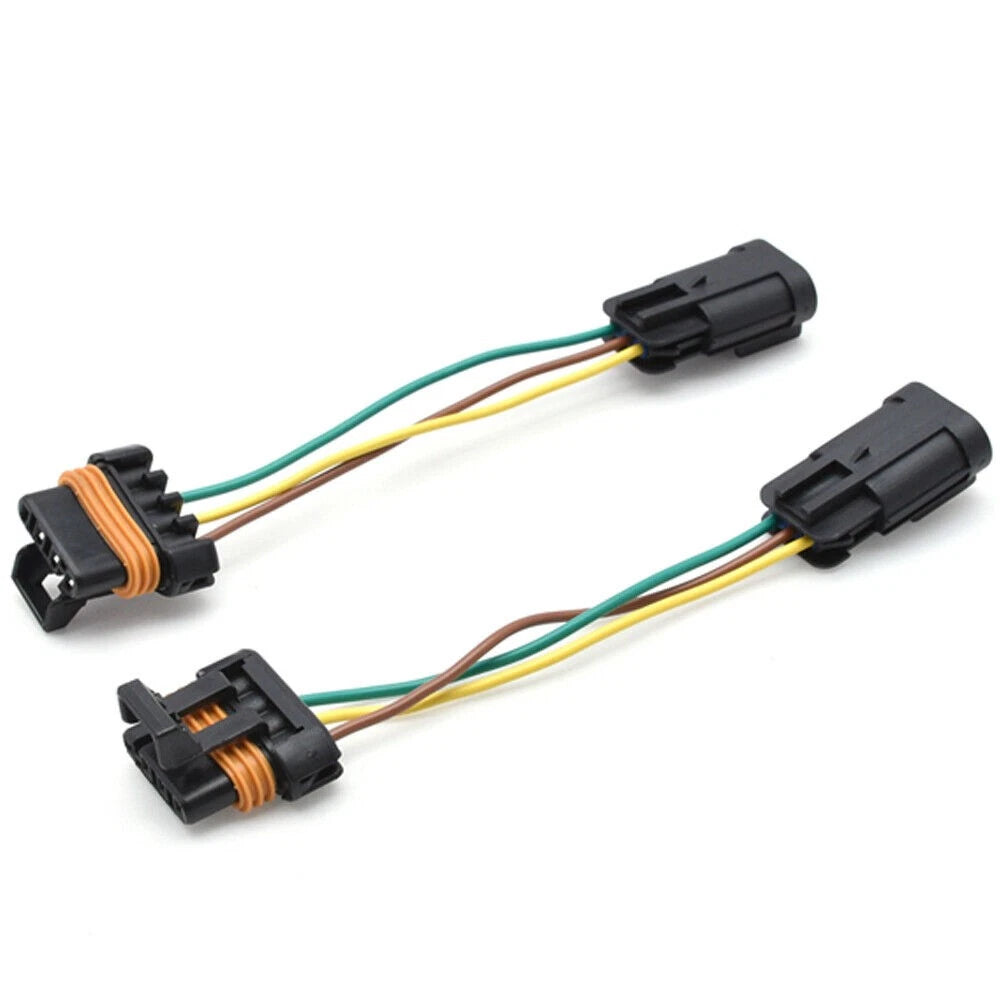 1 Pair Headlight Conversion Harness Wire Plug For Polaris RZR 800 900 1000