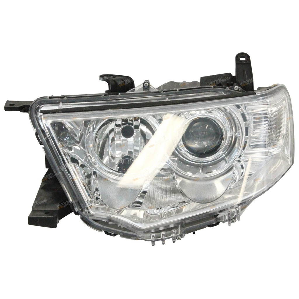 2X Clear Projector Headlights Pair for Mitsubishi Challenger PB (2009–2013)