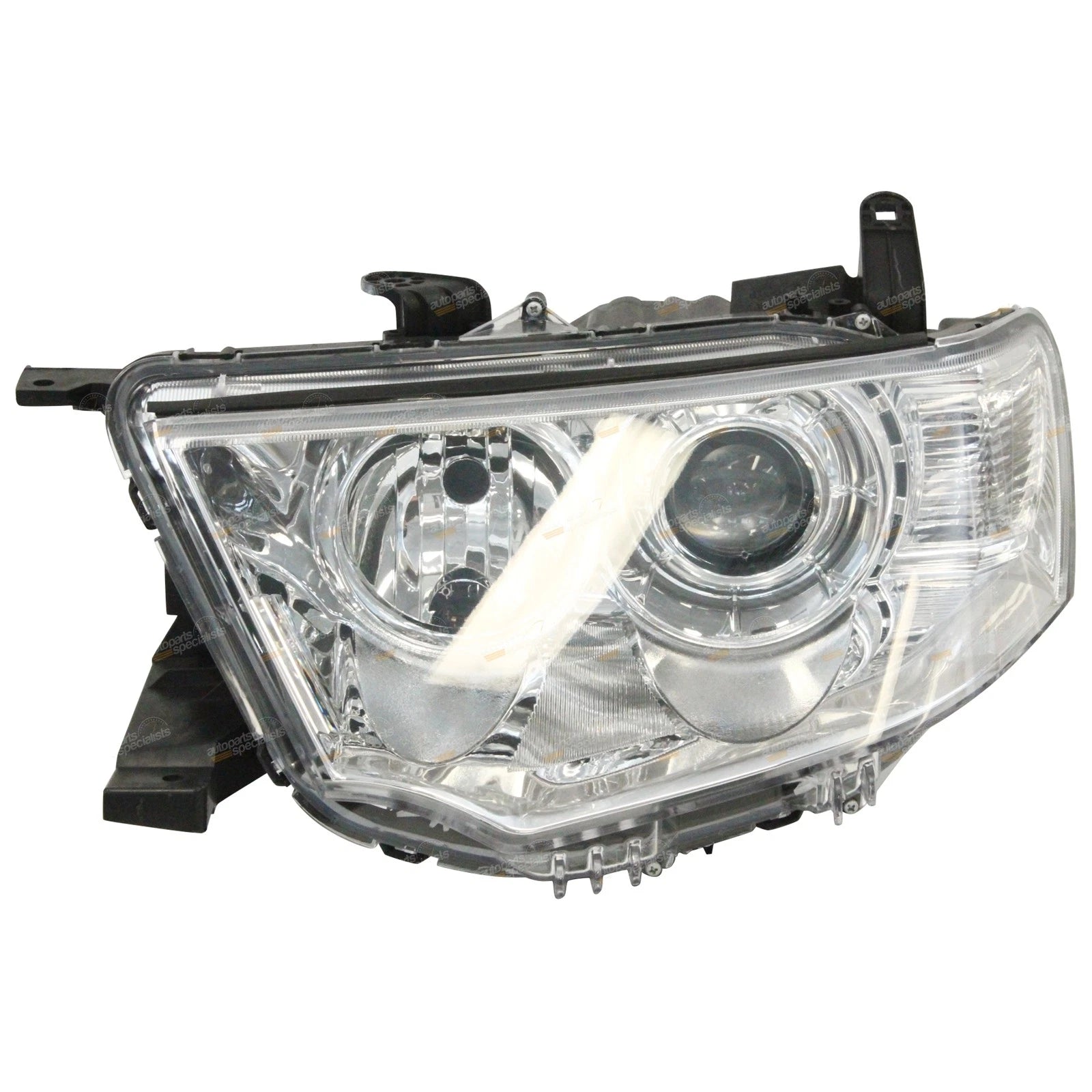 2X Clear Projector Headlights Pair for Mitsubishi Challenger PB (2009–2013)
