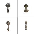 Set of 10 Vintage Door Pull Handles for Cabinets and Drawers