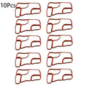 10Pcs Engine Oil Cooler Gasket Seal for Mercedes W203 W204 W221 (2000–2015)