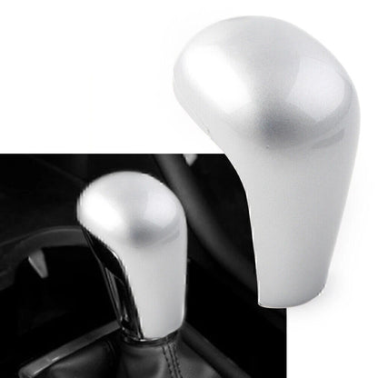Silver Console Gear Shift Knob Cover Trim for Mazda 3 Axela (2020–2021) GZ