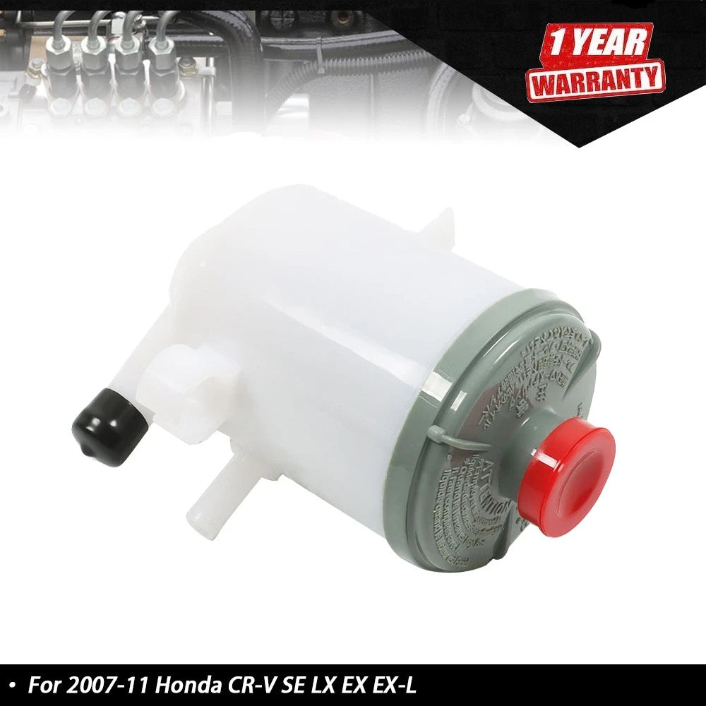 Power Steering Pump Reservoir Tank w/Cap for Honda CR-V (2007–2011)