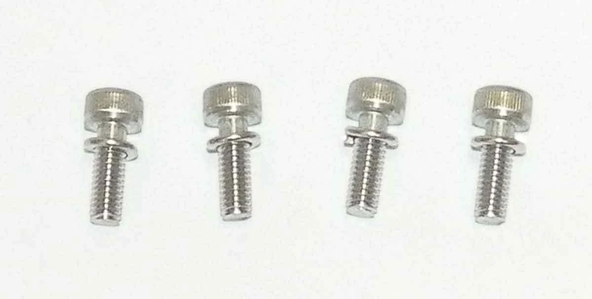 Set of 4 Carburetor Float Bowl Screws 12mm - 014-412 for
