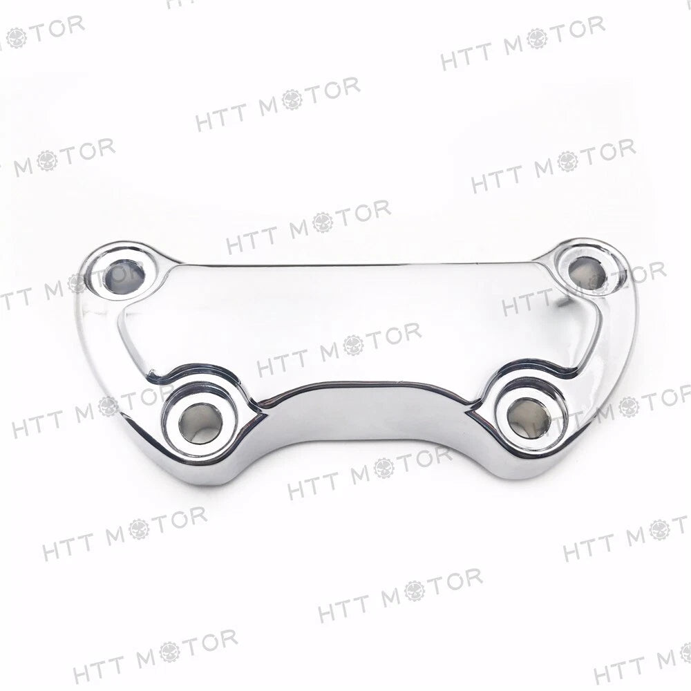 Chrome Handlebar Riser Clamp for Harley Sportster 883, Dyna Super Glide