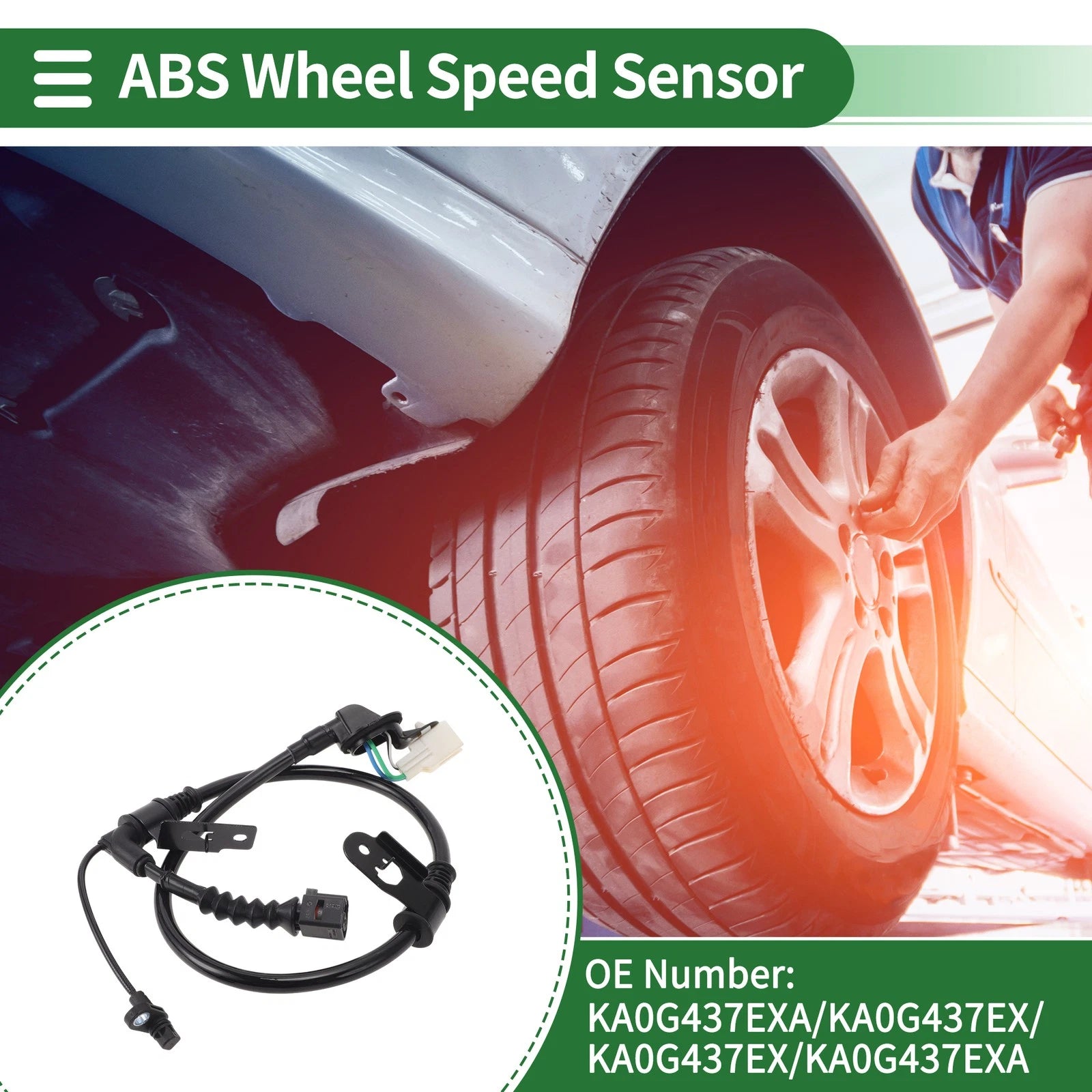 ABS Wheel Speed Sensor Replacement for Mazda CX-5 (2011–2023)