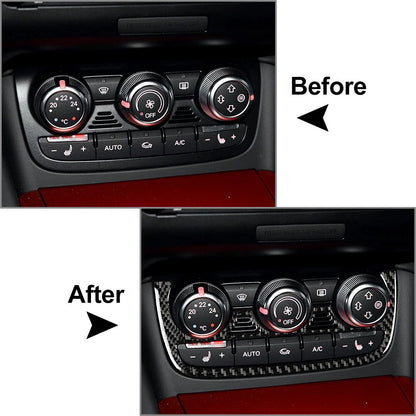 Center Console Air Conditioner Switch Button Cover For Audi TT TTS TTRS 2008-14