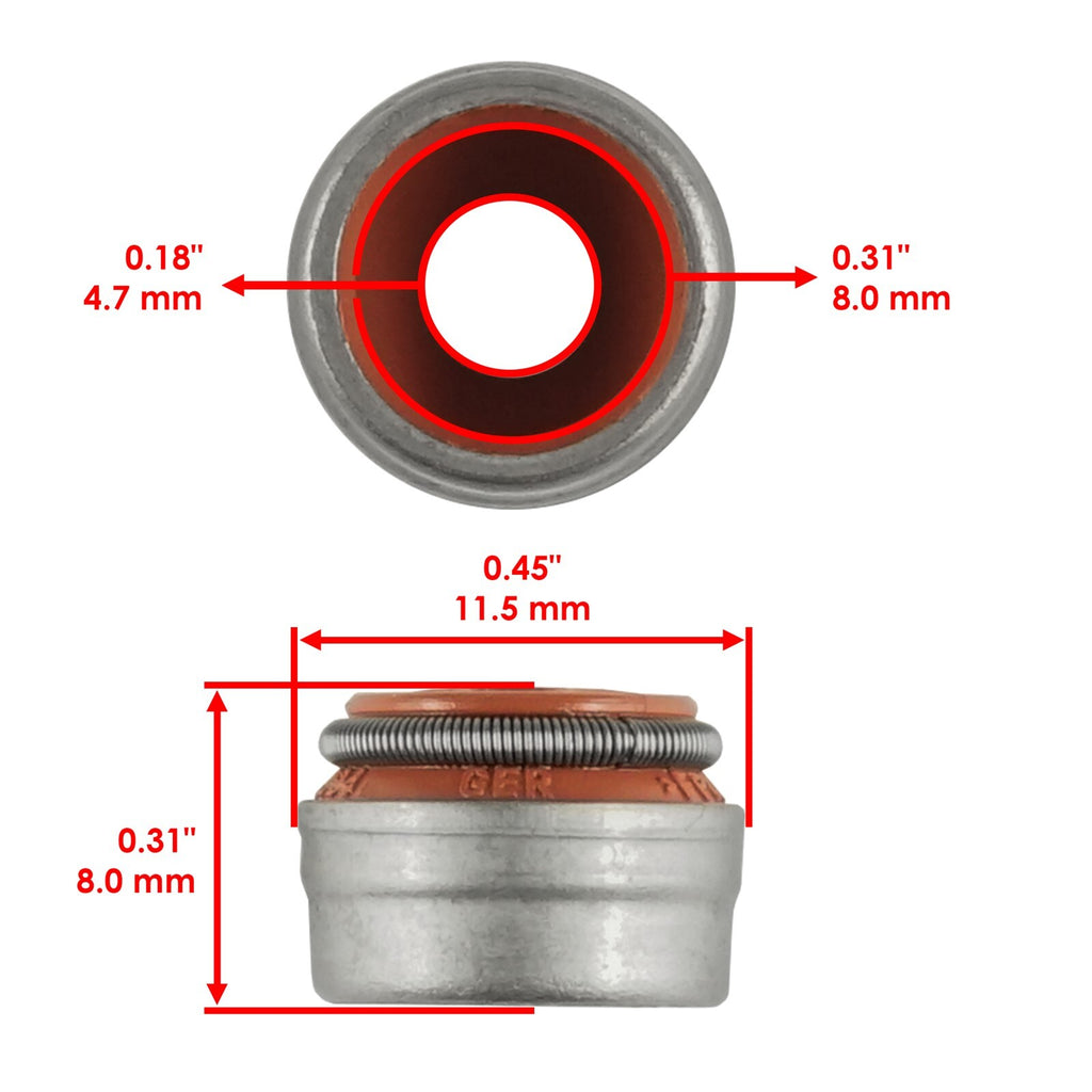 Exhaust Valve Kit Replacement for Can-Am Outlander 1000R 2016–2023 (Qty2)