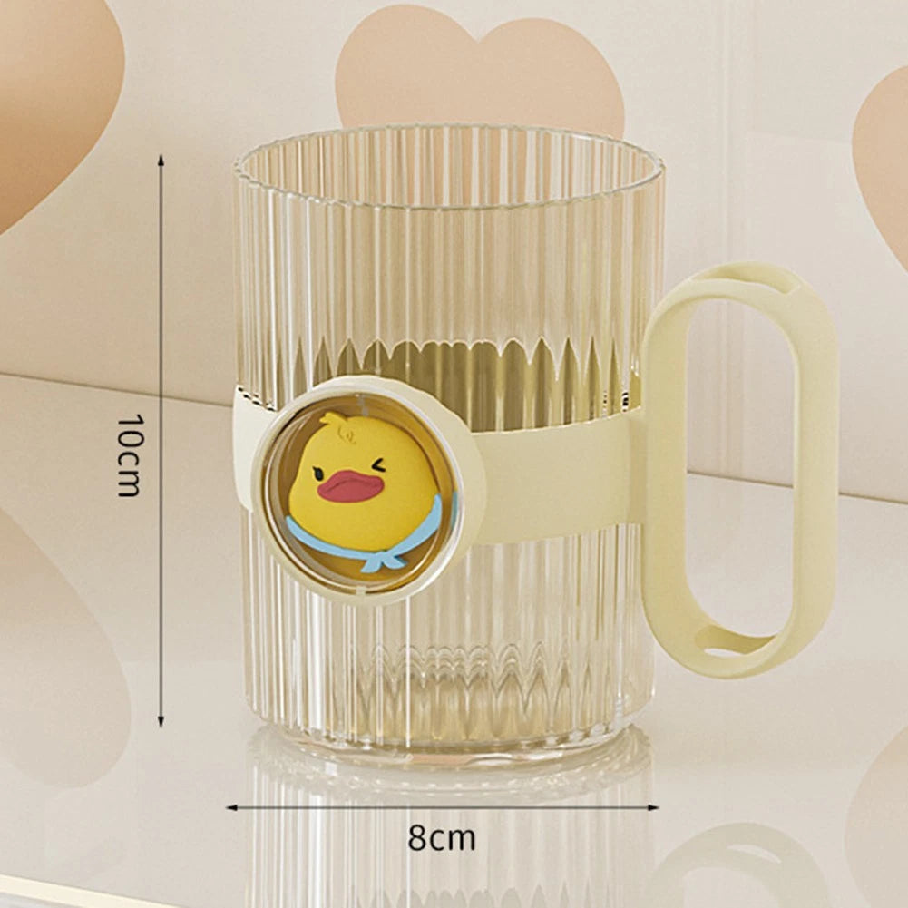 Bathroom Mouthwash Cup and Toothbrush Holder in Multiple Colors