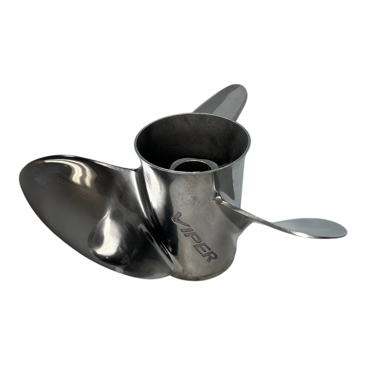3X Stainless Steel Viper Propeller for Evinrude Johnson (LH) 763925