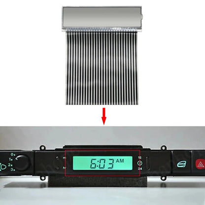 For Jaguar XJ6 XJ8 X300 XJR Instrument Cluster Digital Clock LCD Display Screen