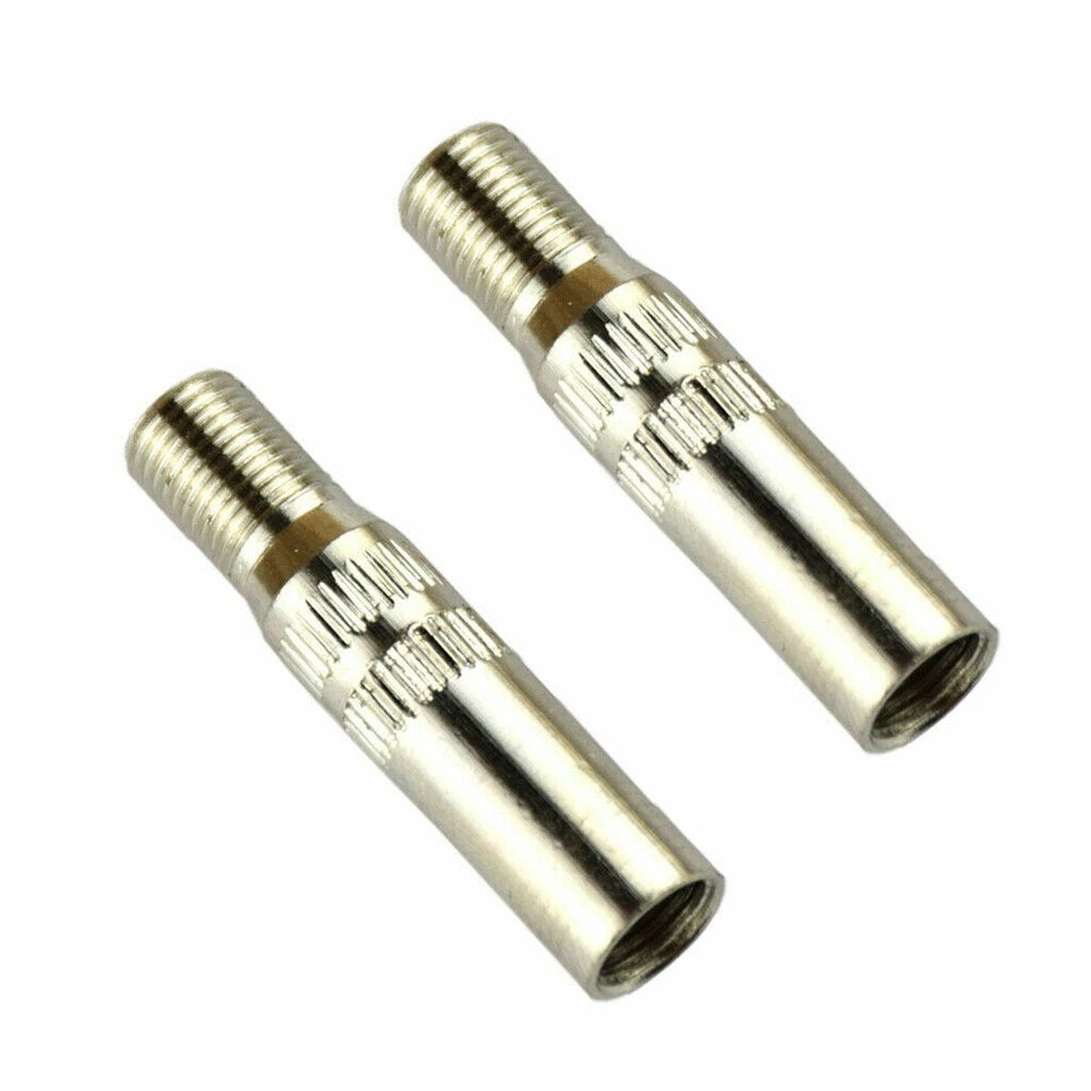 2 Pc Valve Cap Stem Extensions for Chrome-plated Waterproof