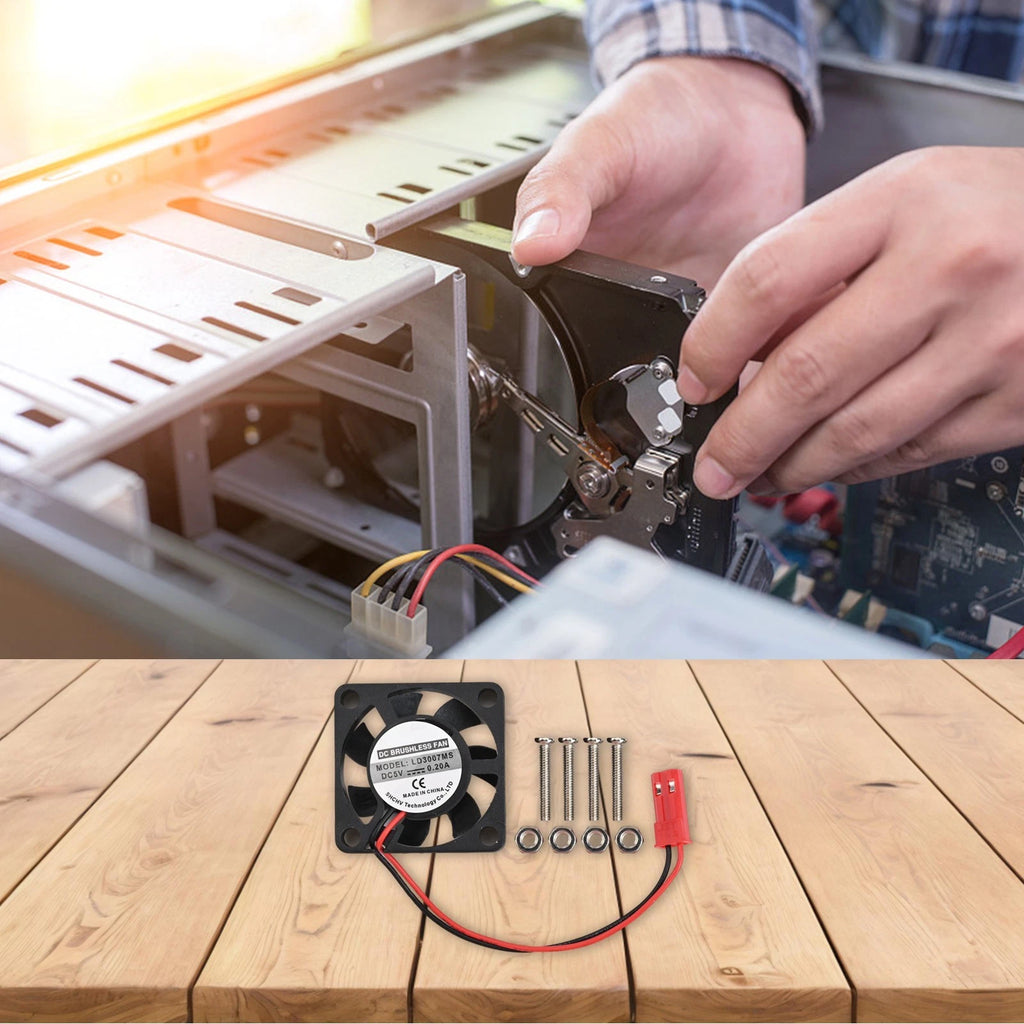 5V Cooling Fan for Raspberry Pi (Models B, B+, 2B, 3B, 3B+)