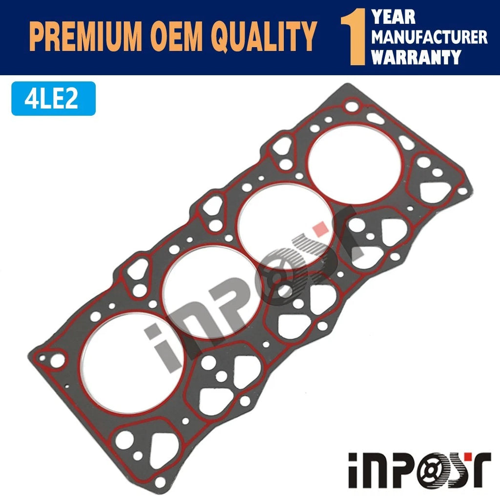 Cylinder Head Gasket for Isuzu 4LE2 Mini Excavator (Graphite)